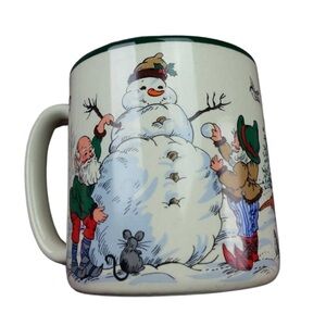 Potpourri Press Woodland Frolics Vintage 1993 Christmas Mug